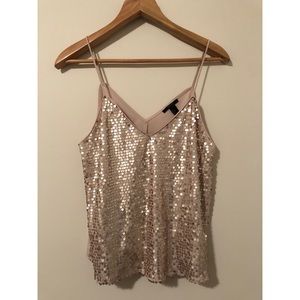 👚Sequin Forever 21 Tank Top